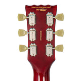 Vintage VSA500P ReIssued Semi Acoustic Guitar Cherry Red