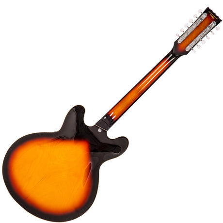 Vintage VSA500 ReIssued 12-String Semi Acoustic Guitar  Sunburst