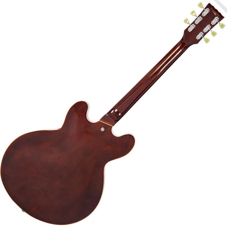 Vintage VSA500 ReIssued Semi Acoustic Guitar  Natural Walnut