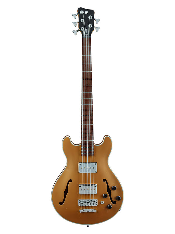 Warwick Rockbass Star Bass 5 Long Scale - Gold Metallic