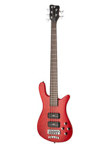 Warwick Rockbass Streamer Standard 5 - Burgundy Red Satin