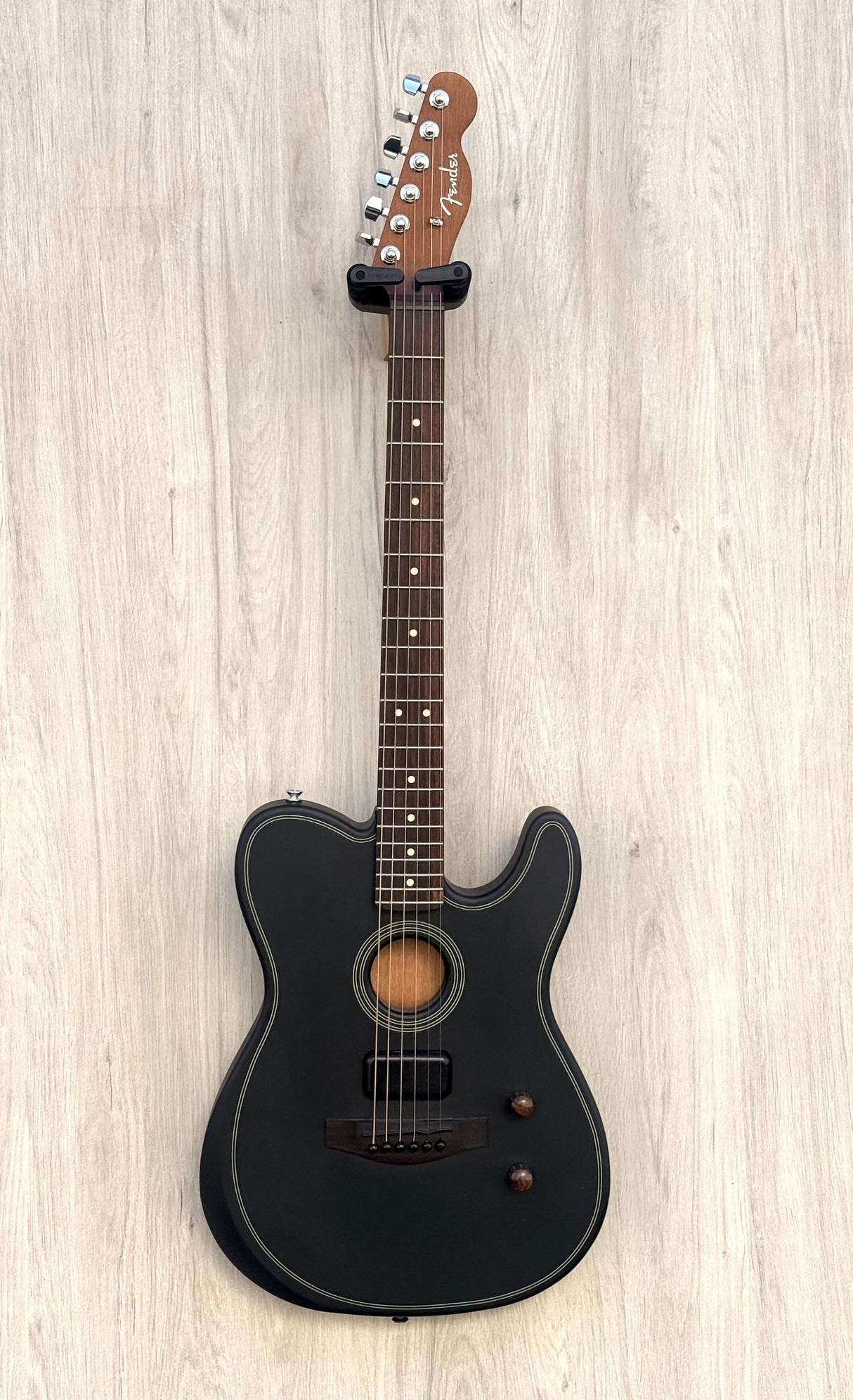 Fender Acoustasonic Standard Telecaster Black 2025