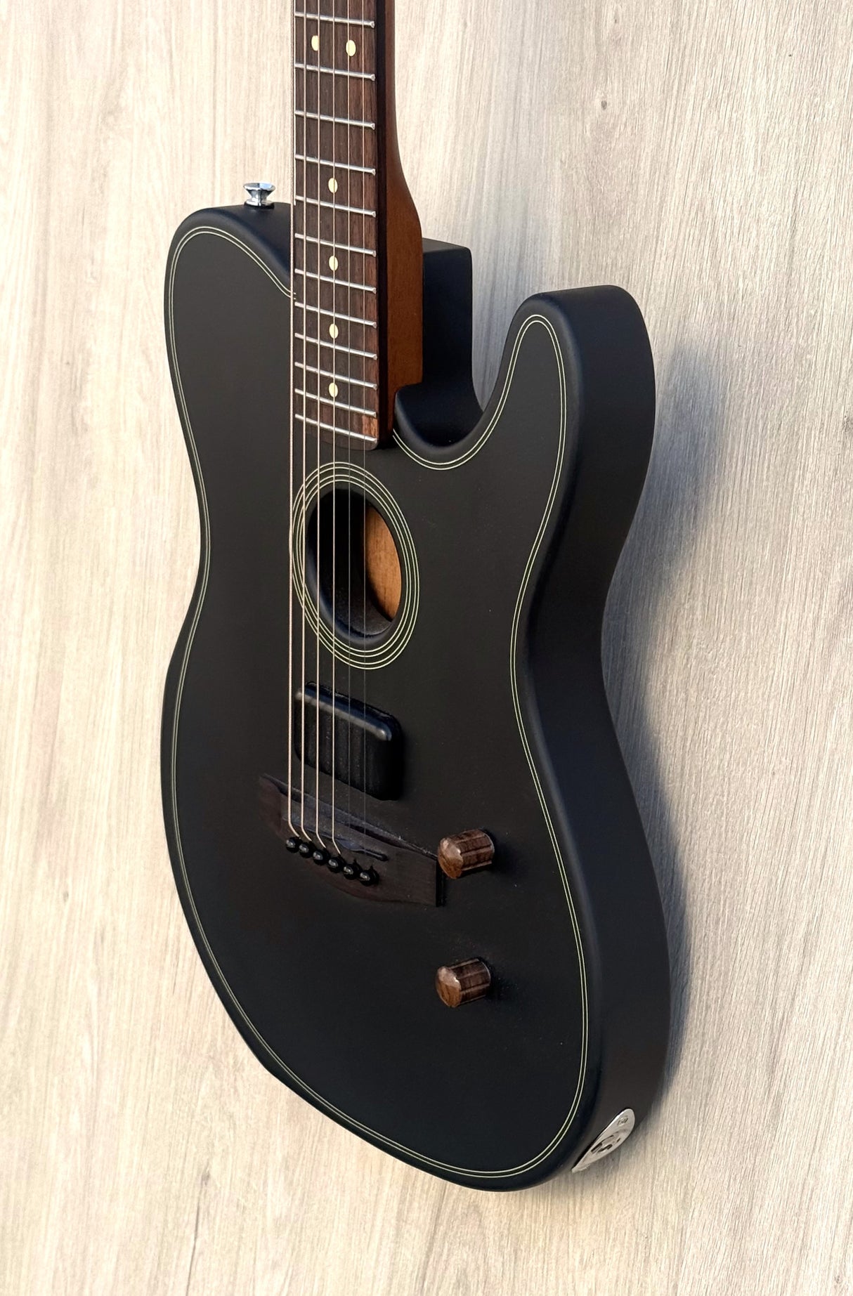 Fender Acoustasonic Standard Telecaster Black 2025