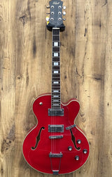 Alden Dorchester Hollow Body Archtop - Cherry Red