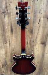 Ibanez AM53-SRF ArtCore Semi-Hollow Sunburst Red Flat