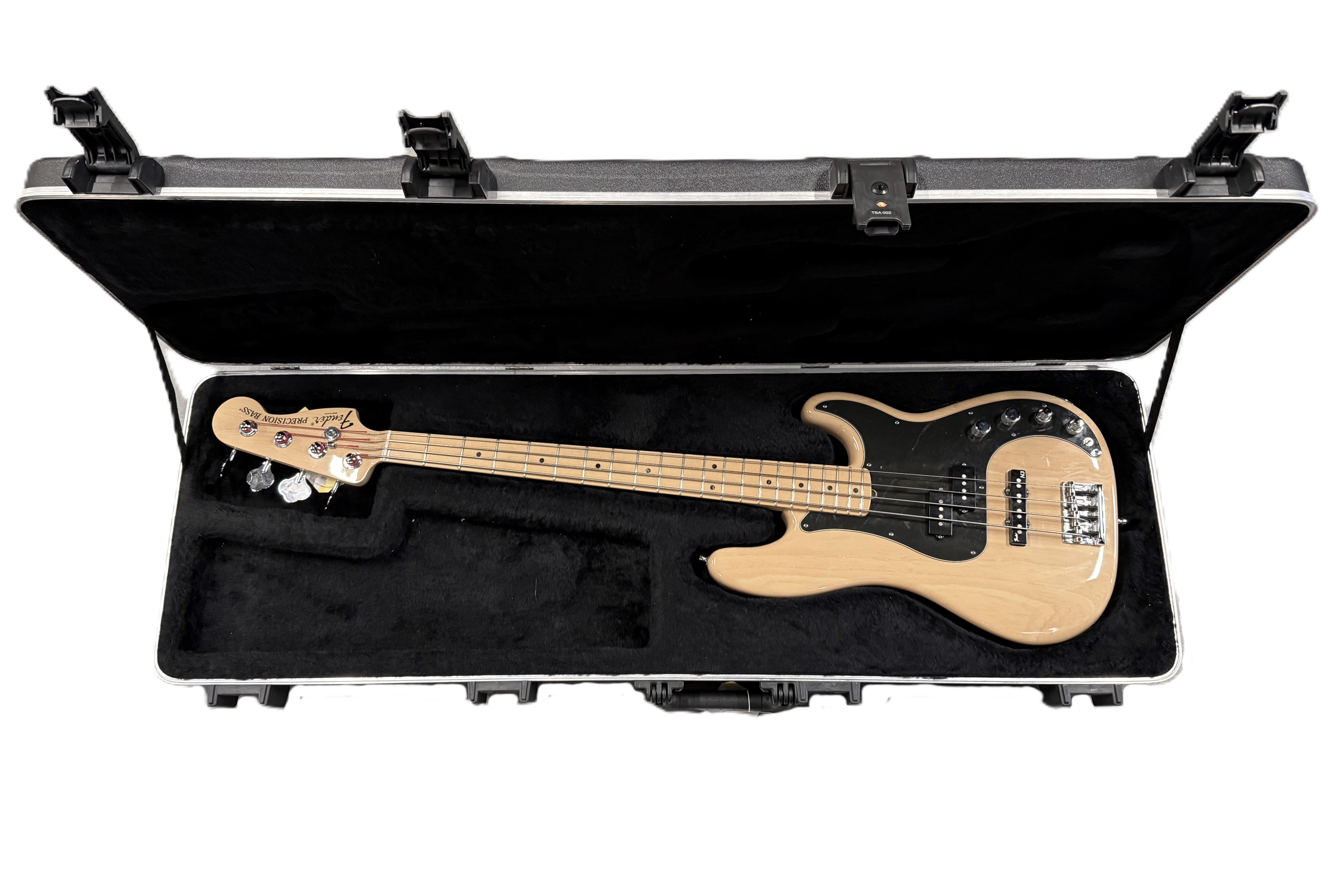 Fender American Deluxe Precision Bass Ash Natural 2010 – Reidys