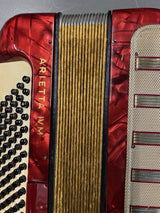 Hohner Arietta IVM Piano Accordion  - Red