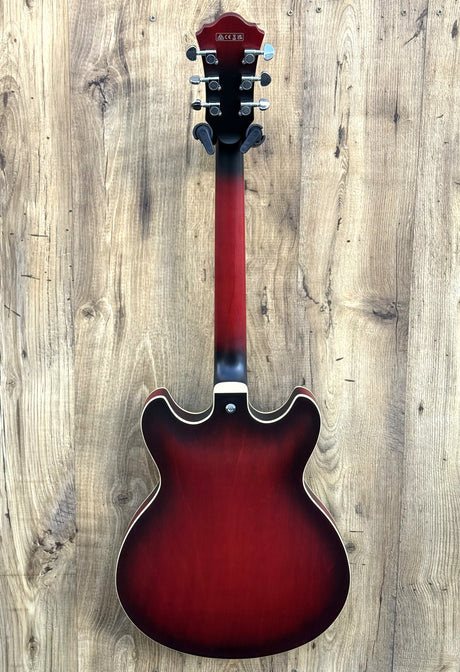 Ibanez AS53-SRF Artcore Semi-Hollow Sunburst Red Flat 2024
