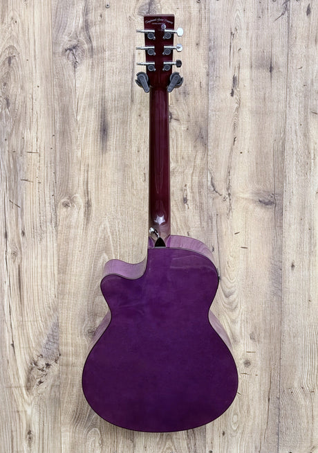 Tanglewood TA4CE Azure Super Folk Foxglove Purple