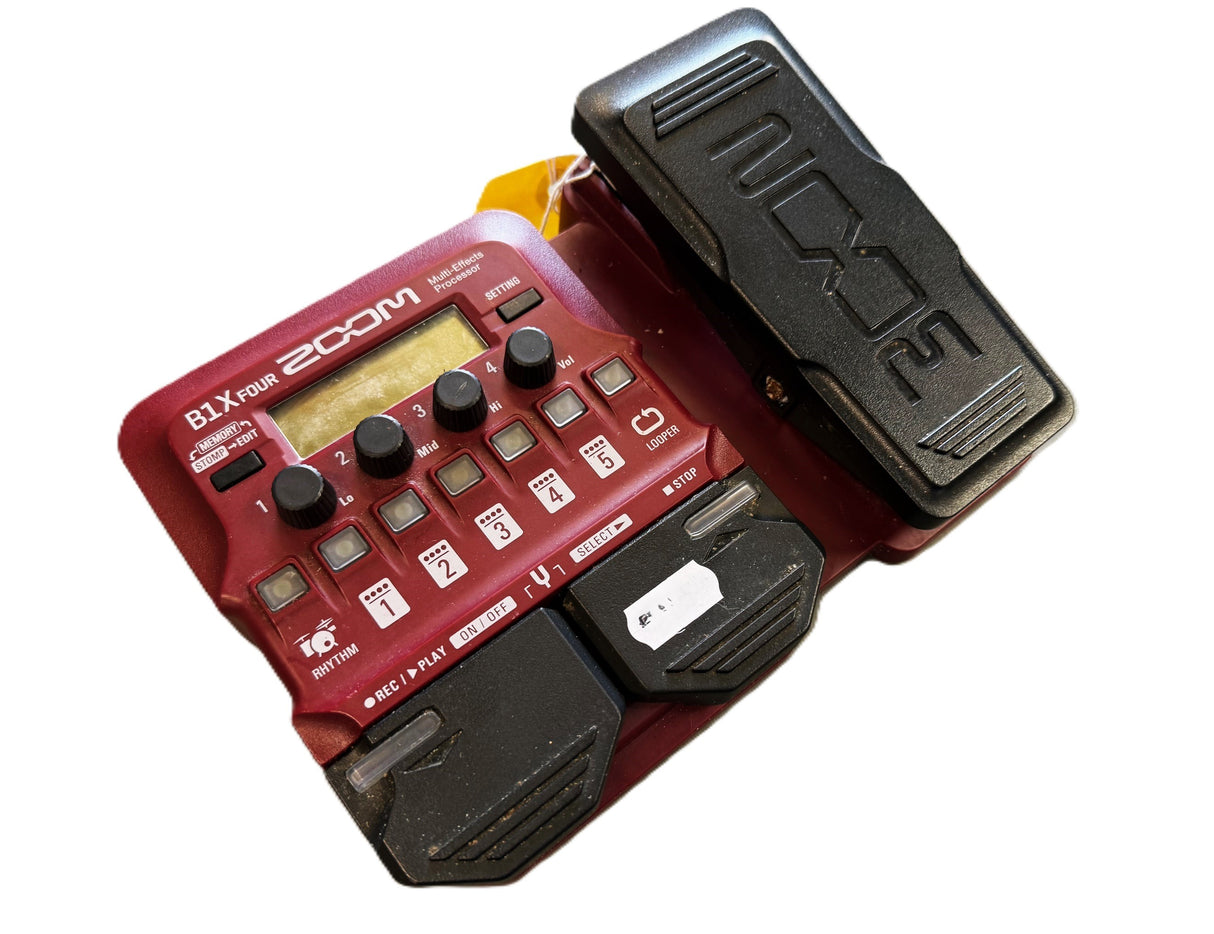 Zoom B1X Four Bass Guitar effects Pedal