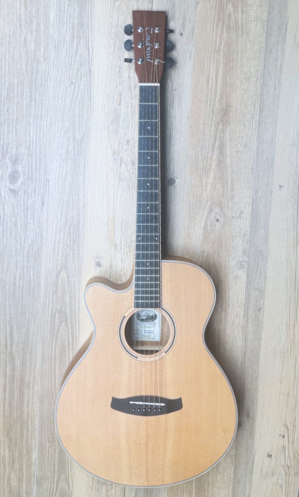 Tanglewood DBT SFCE PW Discovery Super Folk Pacific Walnut Left Hand