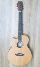 Tanglewood DBT SFCE PW Discovery Super Folk Pacific Walnut Left Hand