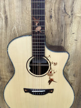 Crafter Anniversary Series TB G-1000CE Grand Auditorium Electro-Acoustic Twin Birds