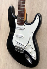 Encore Strat Style Electric Guitar - Black