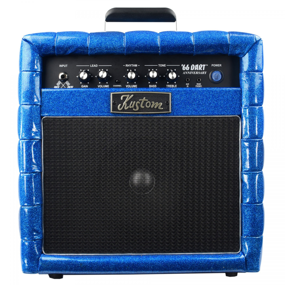 Kustom 66 Dart - 10 Watt Electric Guitar Combo Amplifier - Blue Tuck And Roll