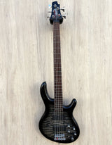 Cort Action Deluxe Bass Guitar DLX V Plus Faded Grey Burst