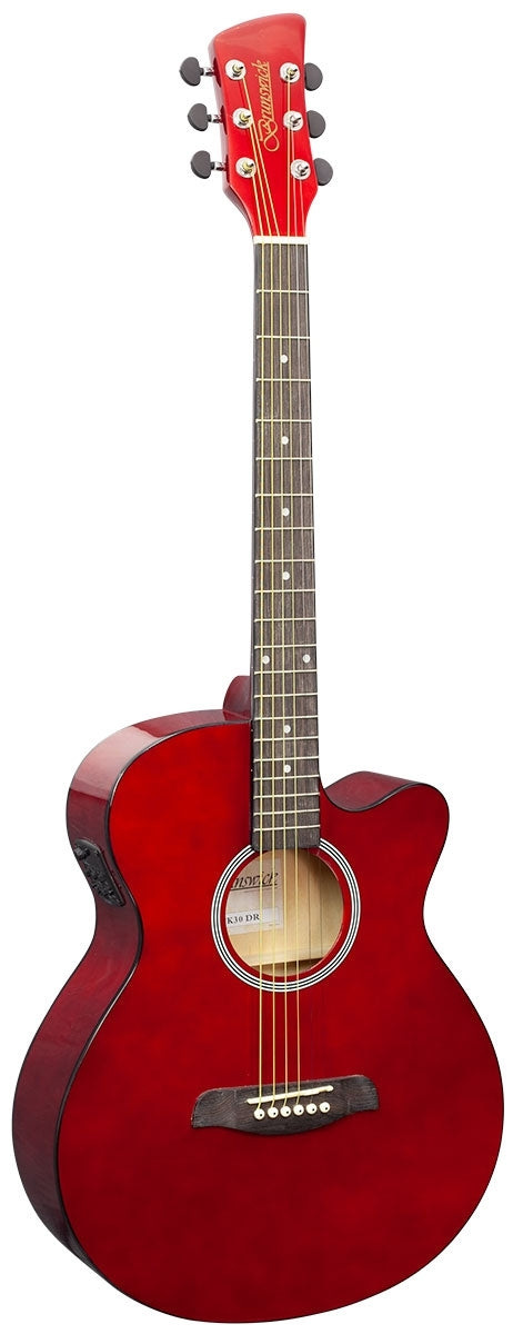 Brunswick Grand Auditorium Electro Dark Red Gloss