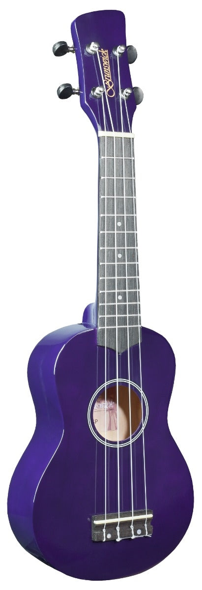 Brunswick BU1S Soprano Ukulele Purple