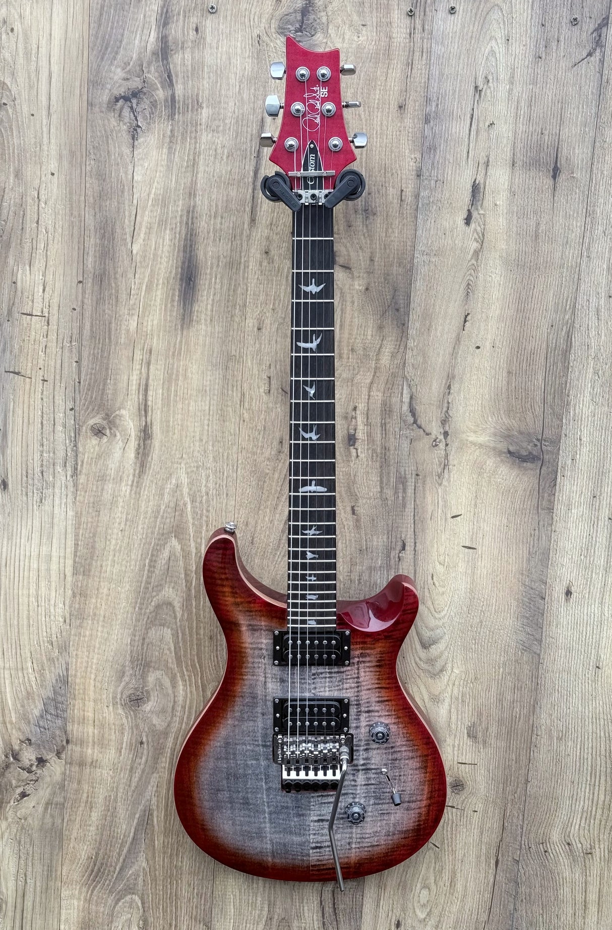 PRS Custom 24 Floyd Rose Charcoal Cherry Burst 2024