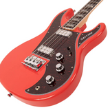 Rapier Saffire Bass Guitar Fiesta Red