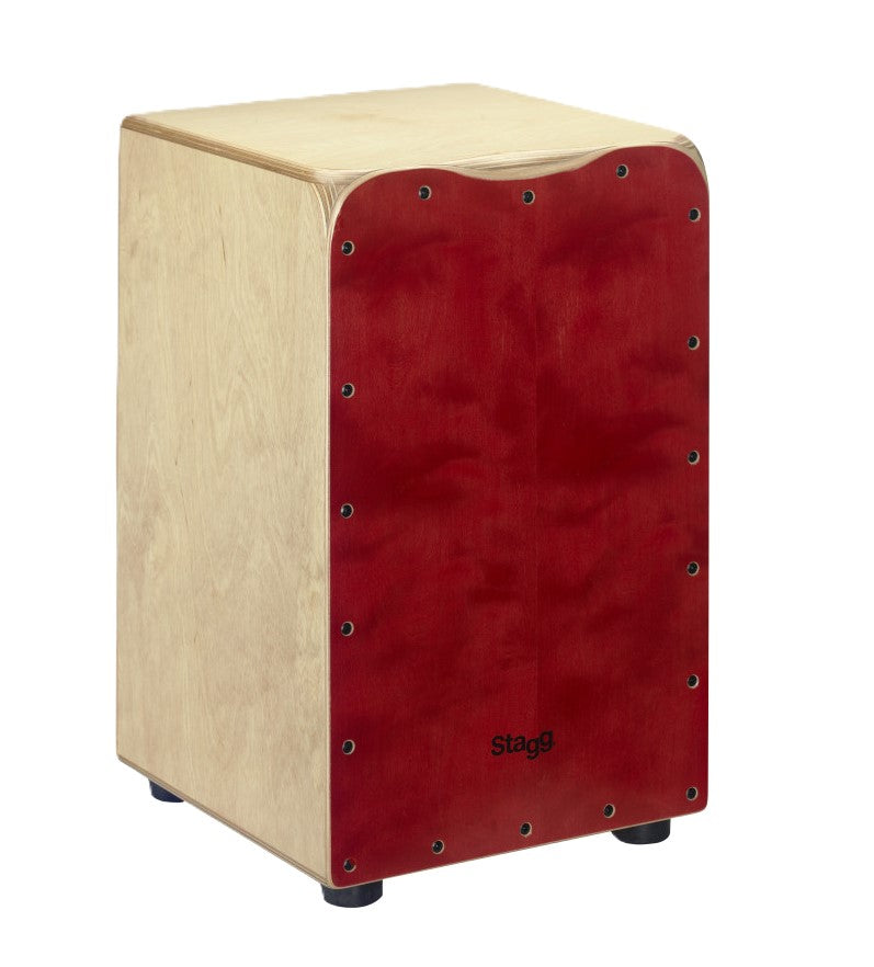 Stagg CAJ-50M Medium Cajon Red