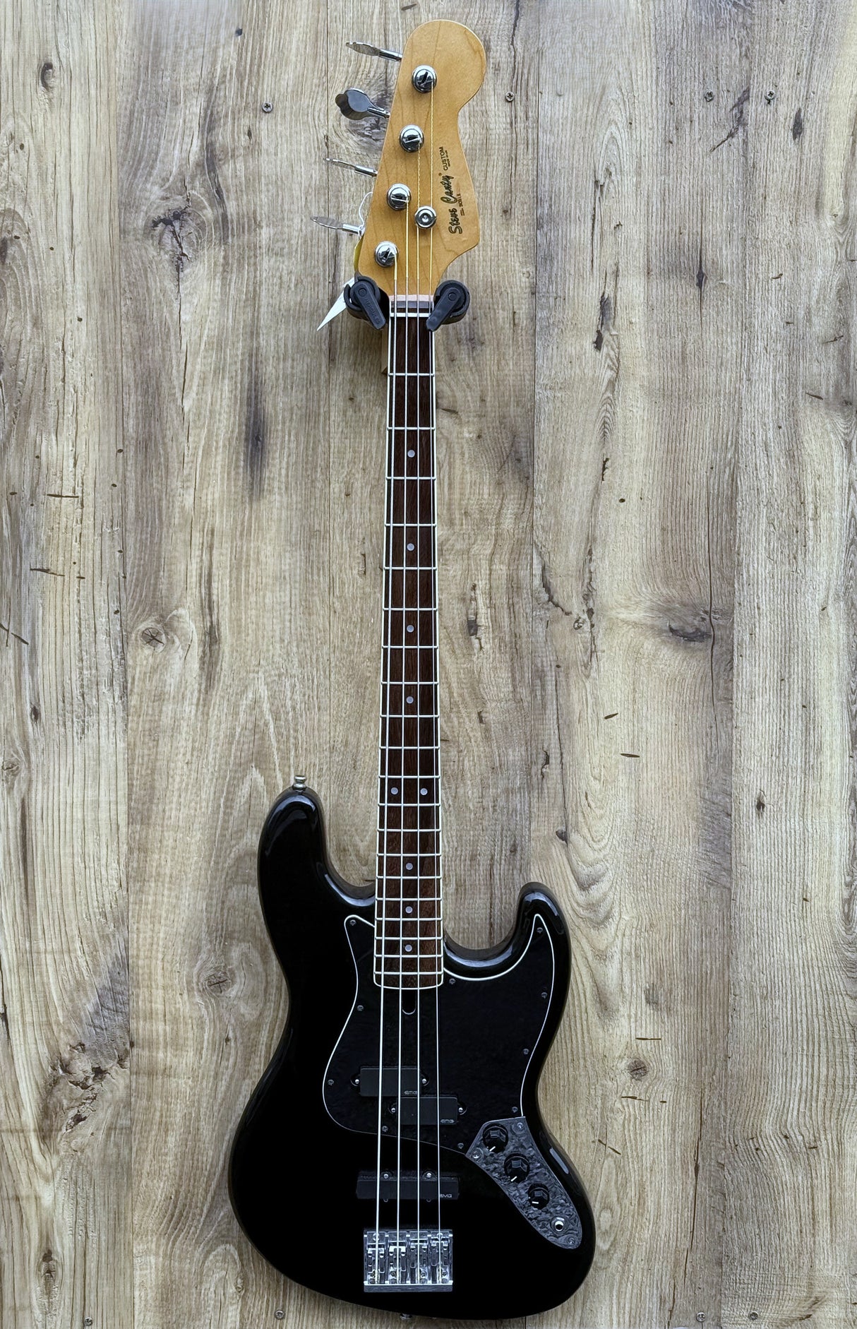 Steve Canty Custom J Bass Style with EMGs 4-String Black