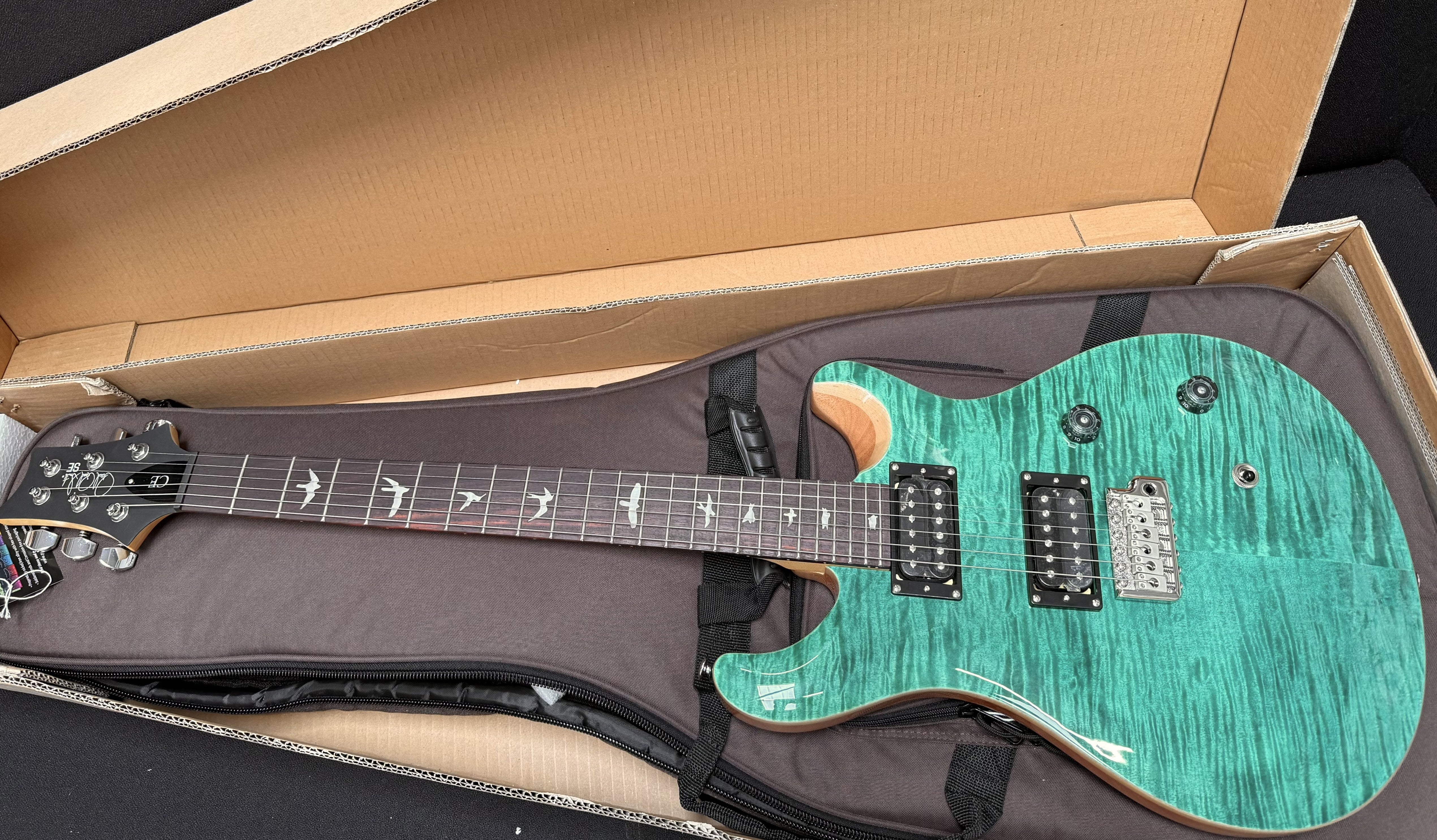 PRS SE CE24 Turquoise – Reidys Home Of Music