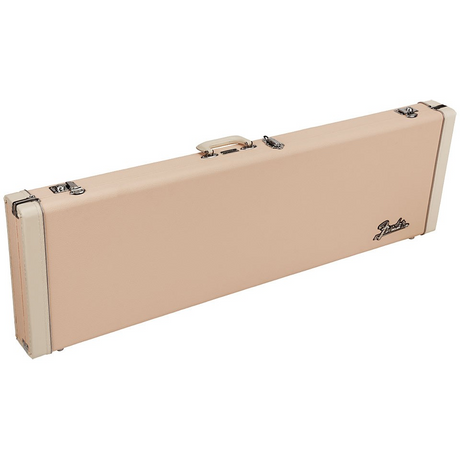 Fender Classic Series Wood Case for Jazz or Precision Bass - Shell Pink