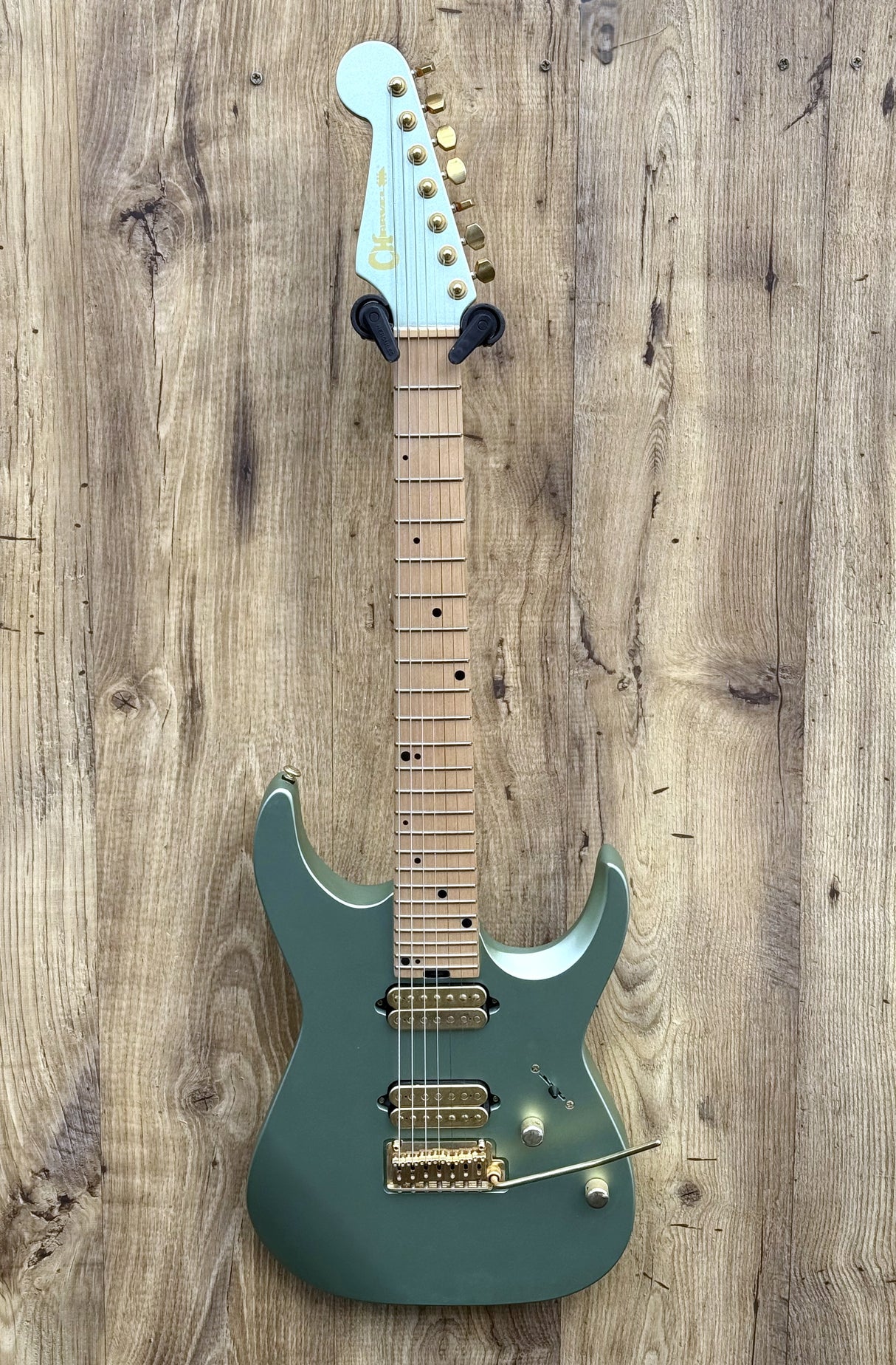 Charvel Angel Vivaldi Signature Pro-Mod DK24-7 Nova Satin Sage Green