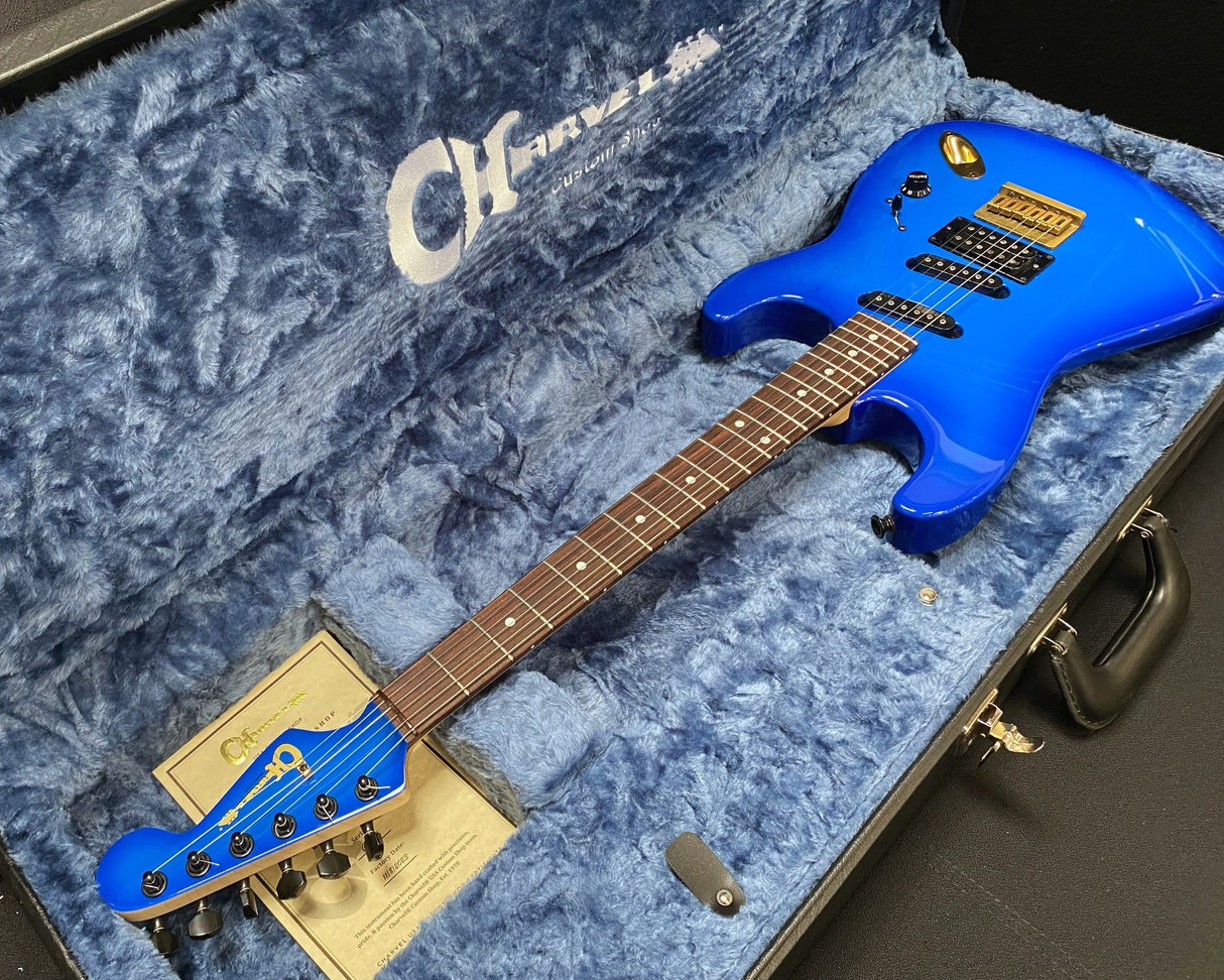 Charvel Custom Shop Jake E Lee USA Signature 2023 Blue Burst