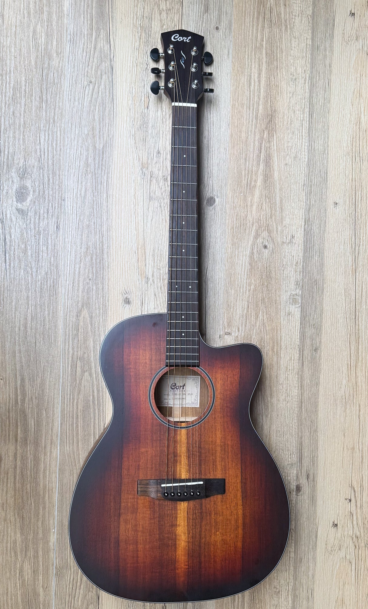 Cort Core OC Blackwood Open Pore Light Burst