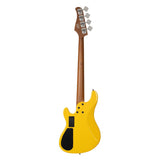 Cort GB Short Scale Bass Yellow Crush