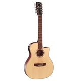 Cort Grand Regal GA MEDX 12-String Spruce Open Pore