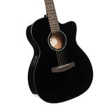 Cort L60CE Luce Series Electro-Acoustic Black Gloss