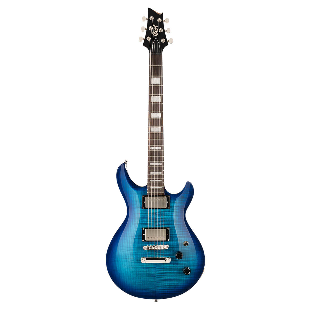 Cort M600 Mirage Series Blue Burst