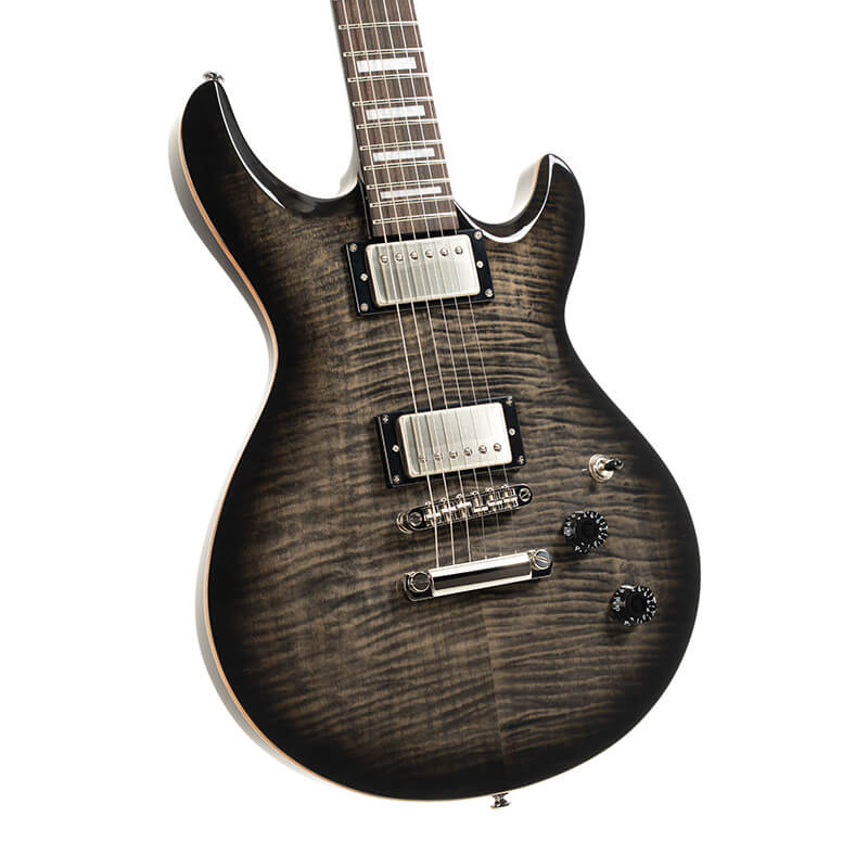 Cort M600 Mirage Series Trans Black Burst