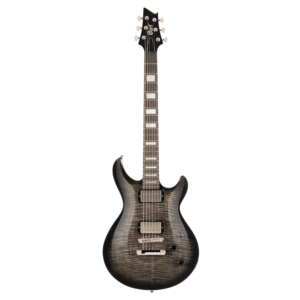 Cort M600 Mirage Series Trans Black Burst