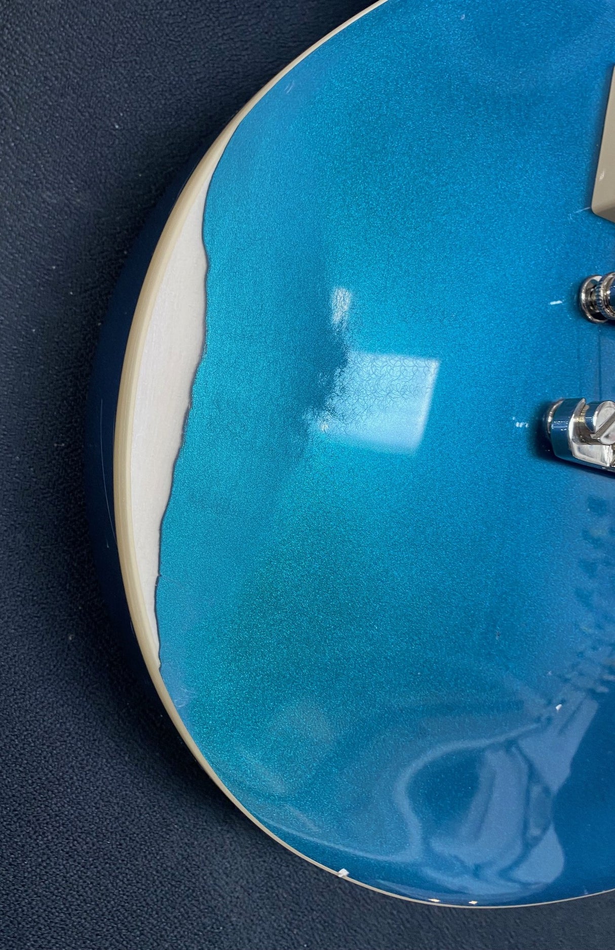 Cort CR200 Flip Blue Worn Relic