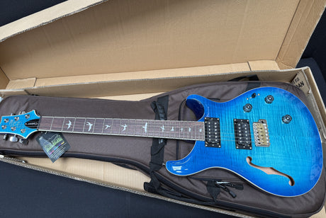 PRS SE Custom 24 Semi-Hollow Piezo Lake Blue