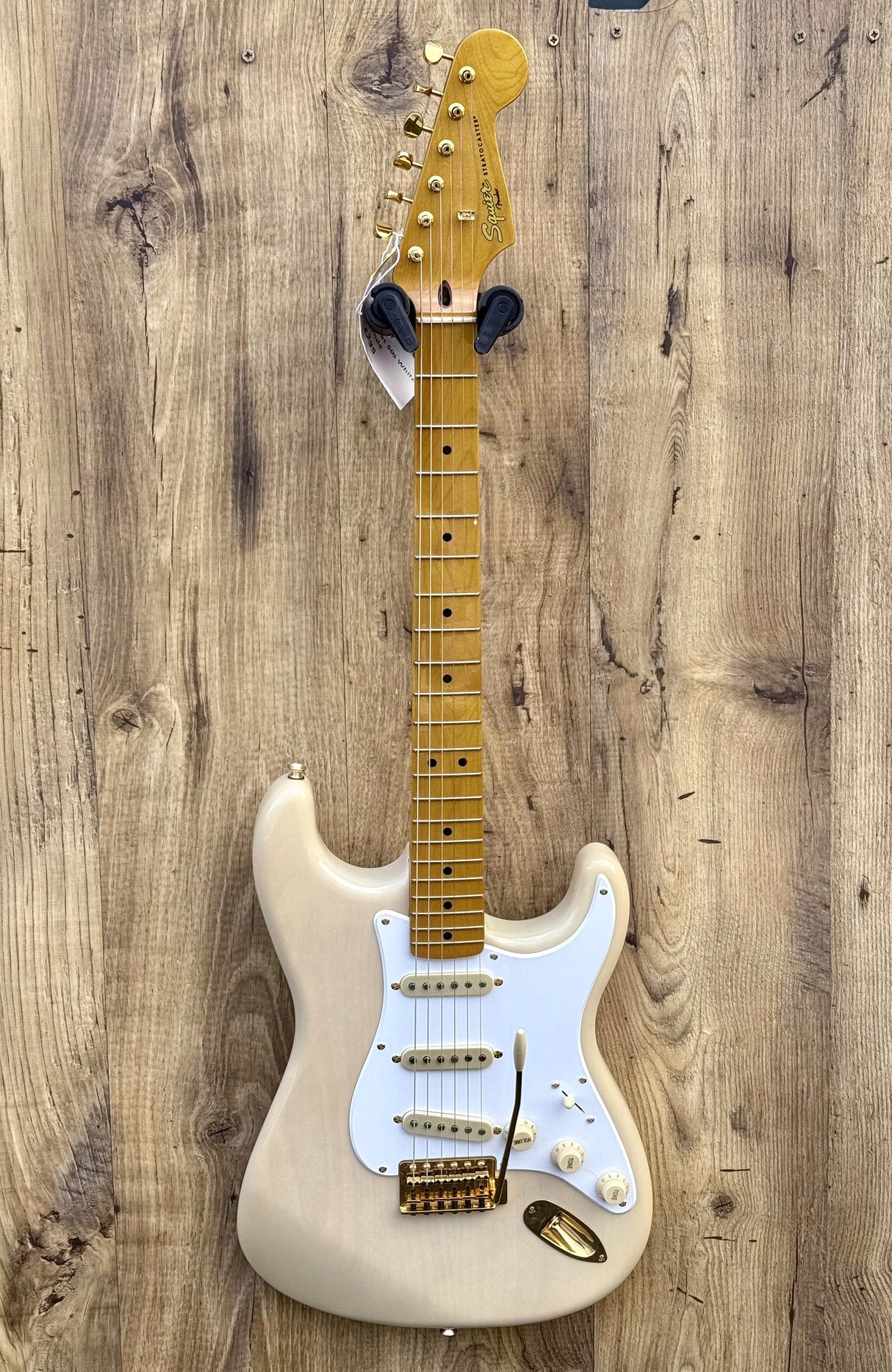 Squier Classic Vibe Stratocaster 50s White Blonde with Gold Hardware 2012