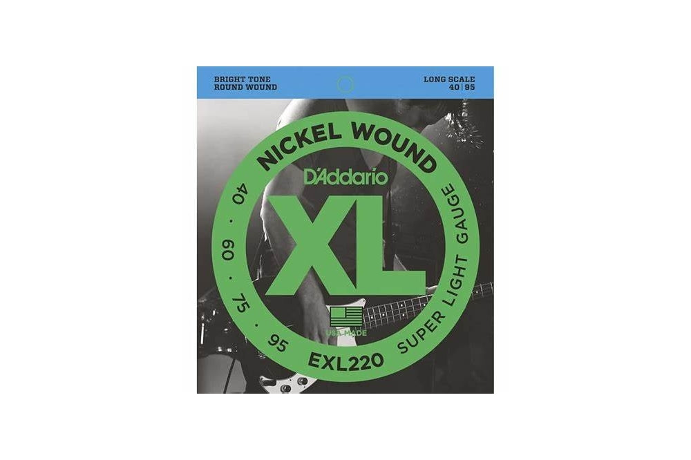 D Addario Exl220 Xl Bass 40-95 Long Scale