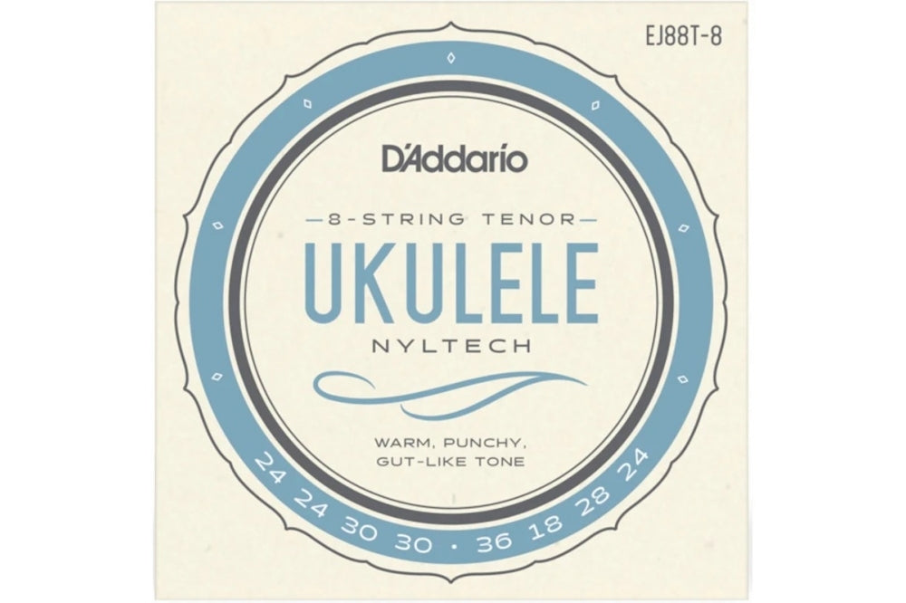 D Addario Set Tenor Nyltech 8-st Ukulele