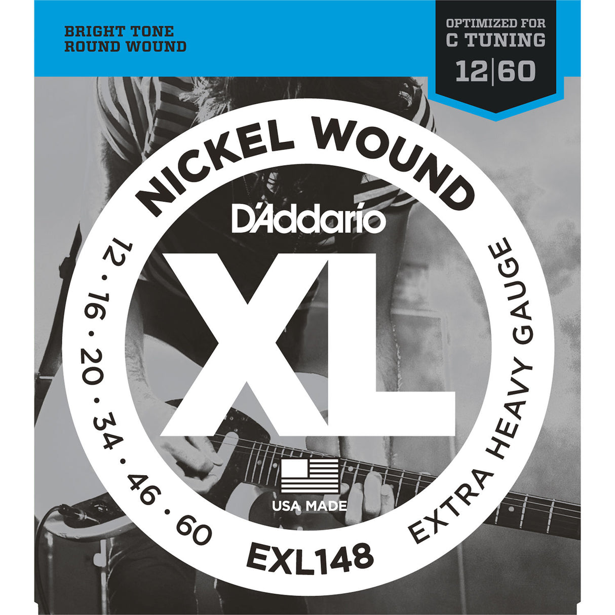 D Addario EXL148 Extra Heavy 12-60