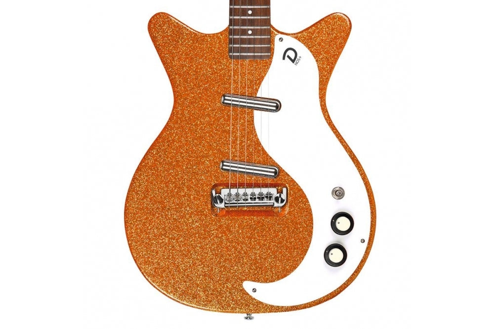 Danelectro 59m Nos Electric Guitar Orange Metal Flake