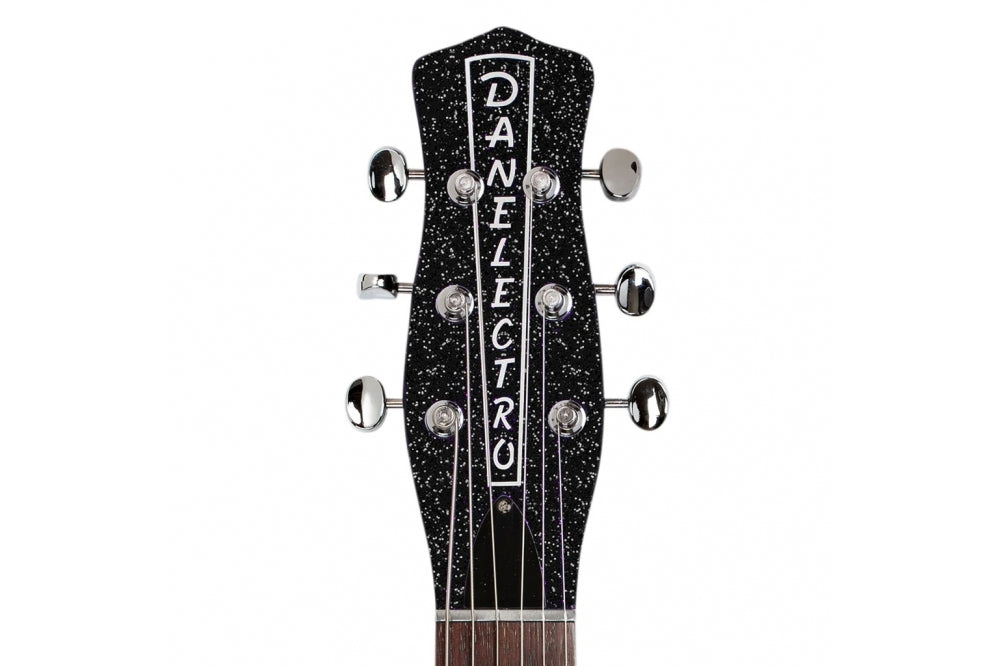 Danelectro Blackout '59M NOS+ Electric Guitar Black Metalflake