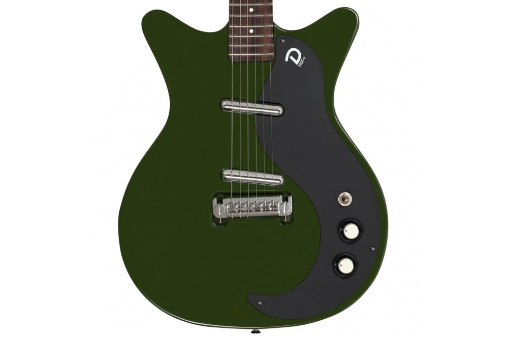 Danelectro Blackout '59M NOS+ Electric Guitar Green Envy