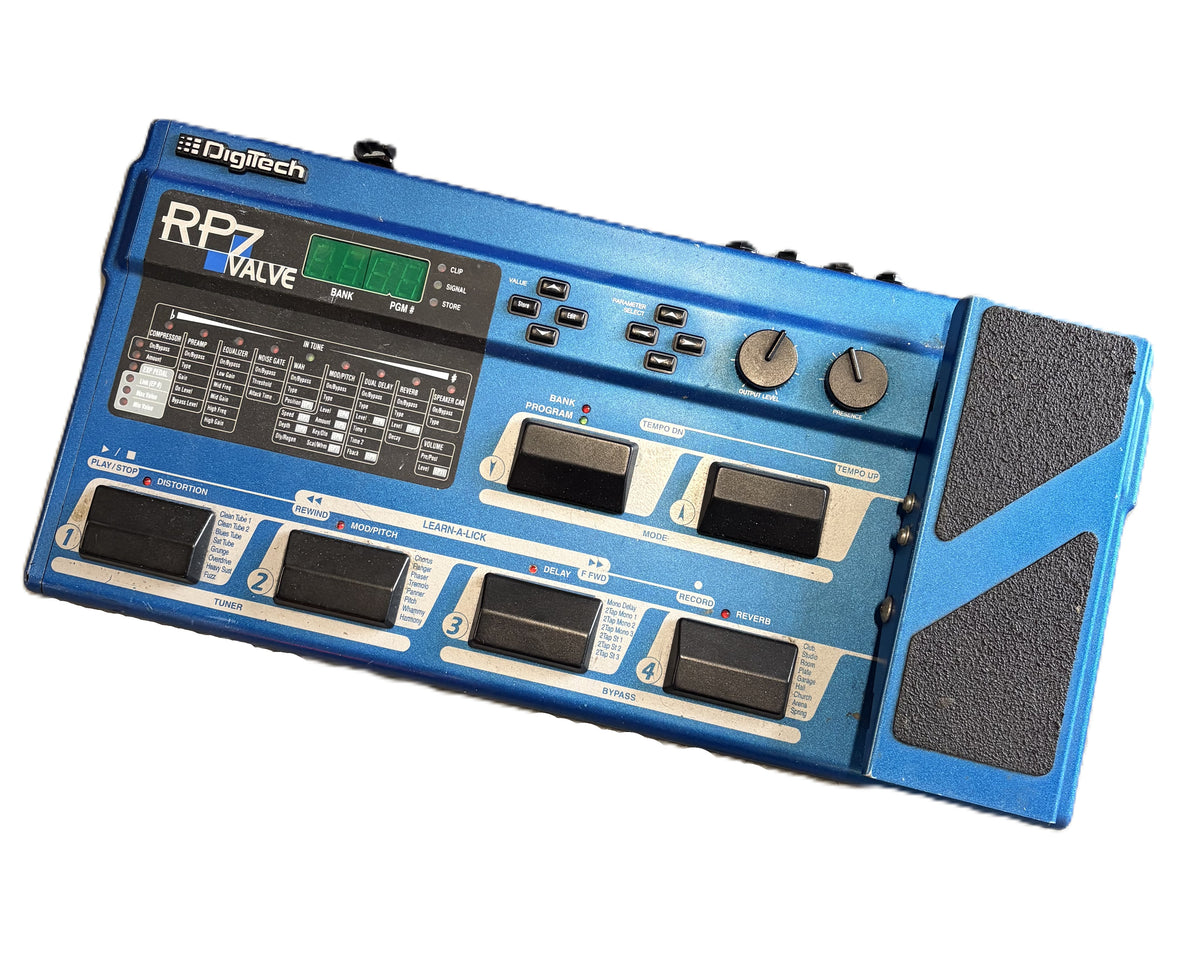 1998 DigiTech RP7 Valve Guitar Multi-Effects Pedal