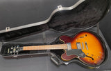 Epiphone Dot Vintage Sunburst Left Hand With Case