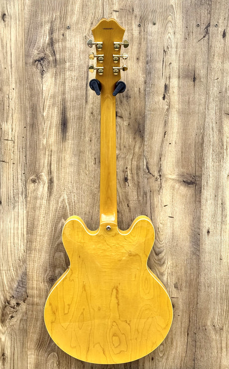 Epiphone Dot Deluxe Flame Natural 2003 Made In Korea