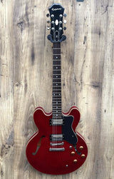 Epiphone Dot Cherry 2017 Modified With Gibson Classic 57 Pickups